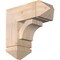 Ekena Millwork Westlake Arts and Crafts Smooth Bracket w/ Offset Brace, Douglas Fir, 7 1/2"W x 18"D x 18"H BKT0806X18X18WTL03SDF - alternate 1
